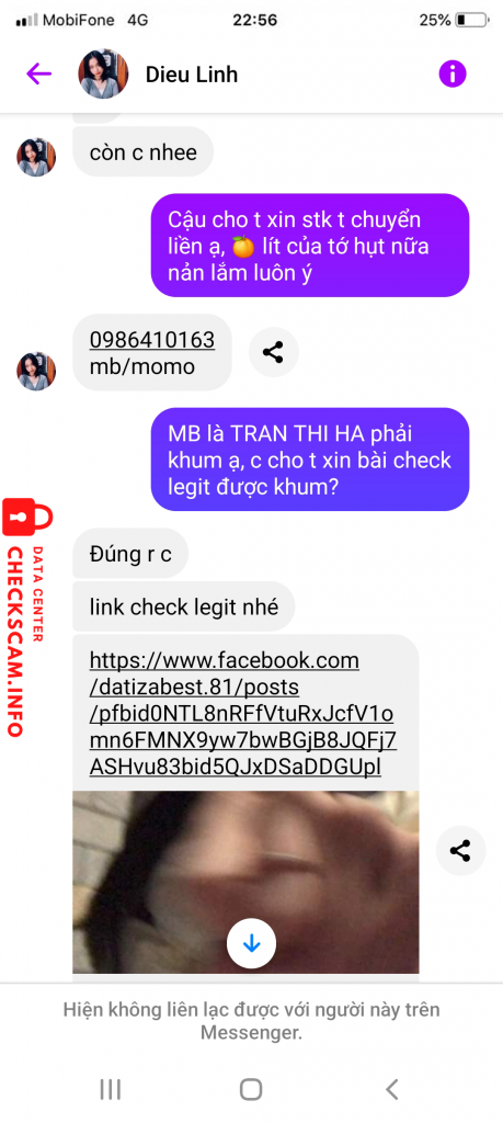 Ebidensya laban sa TRAN THI THANH
