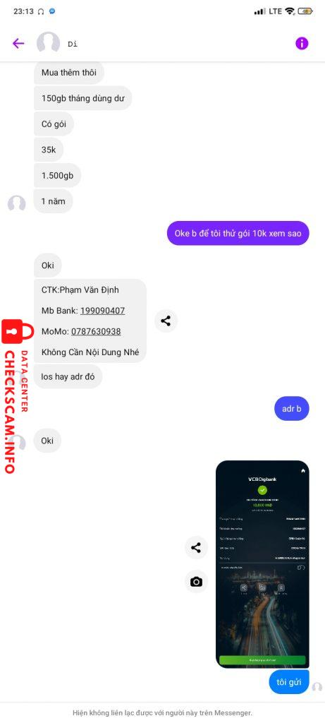 Ebidensya laban sa PHẠM VĂN ĐỊNH