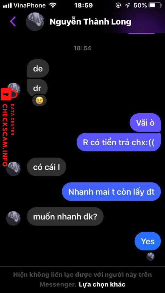 Ebidensya laban sa Nguyễn Thành Long