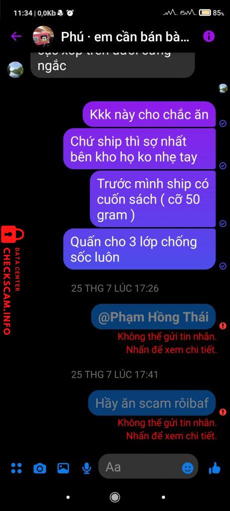 Preuves contre le ba thien nhan