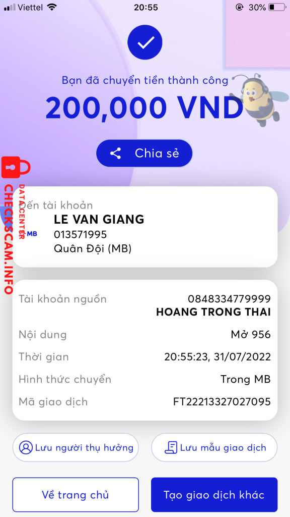 Ebidensya laban sa LÊ VĂN GIANG