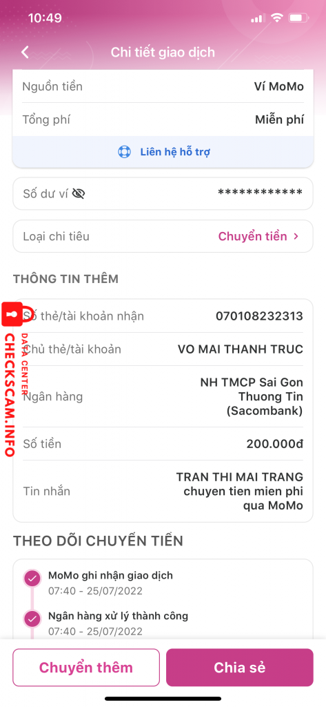 Ebidensya laban sa Vo Mai Thanh Truc