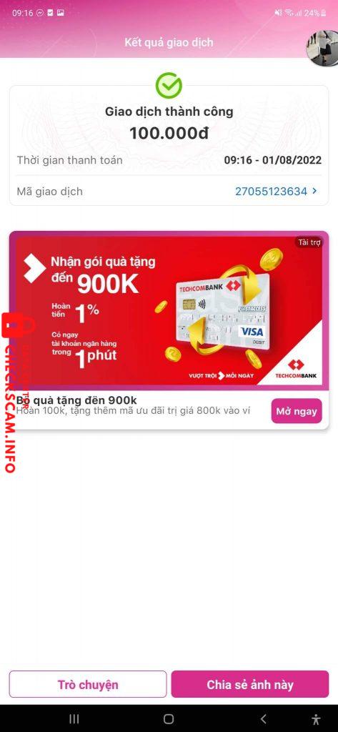 ဆန့်ကျင်သက်သေ Trần Minh Phương Linh