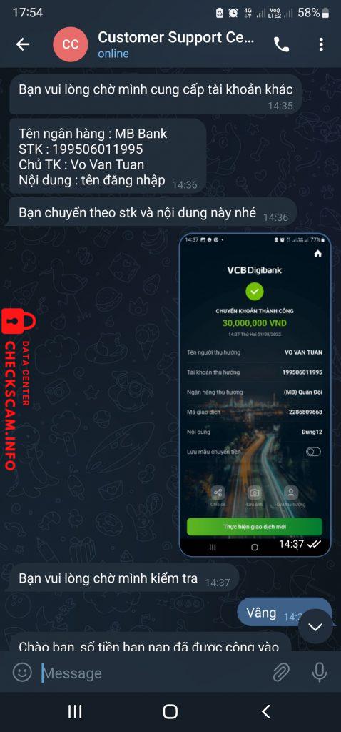 Ebidensya laban sa VO VAN TUAN