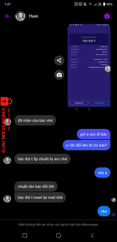 Ebidensya laban sa Hồ Ngọc Quốc Thịnh