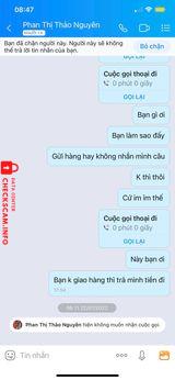 Preuves contre PHAN THI THAO NGUYEN