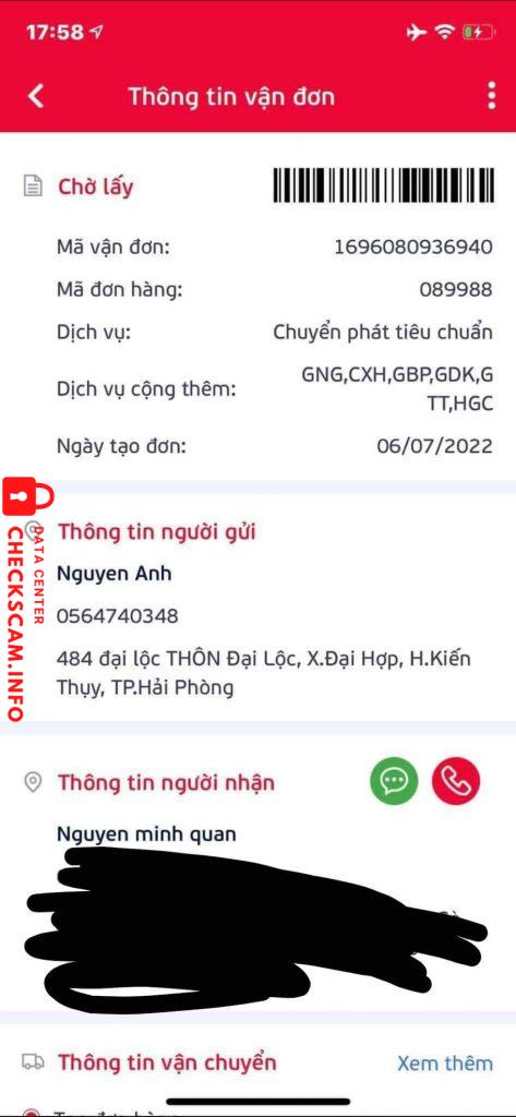 Preuves contre Nguyễn Chí Anh