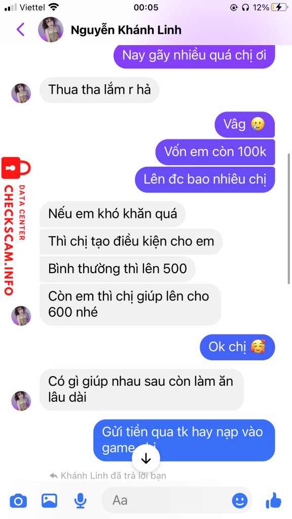 Preuves contre PHAN THI KHANH HUYEN