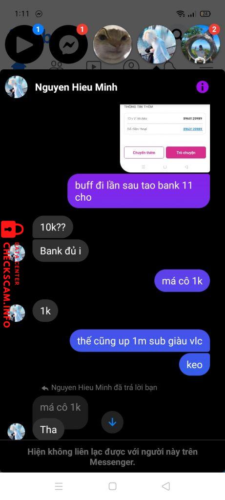 Preuves contre Nguyễn Thị Hạnh