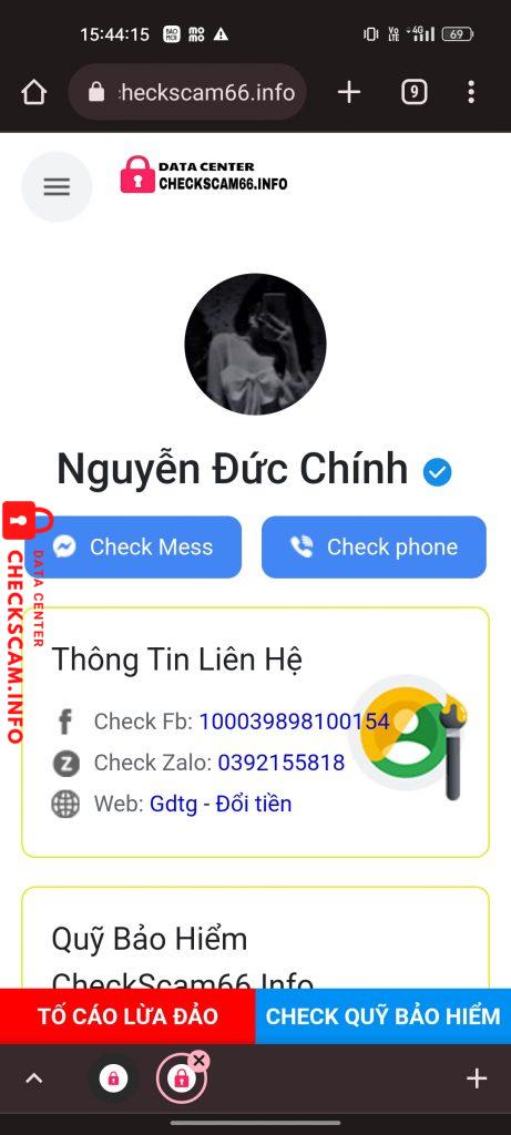 ဆန့်ကျင်သက်သေ NGUYỄN ĐỨC CHÍNH