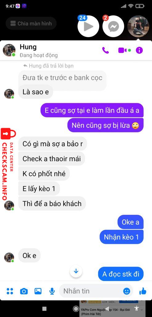 ဆန့်ကျင်သက်သေ NGUYEN TUAN HUNG