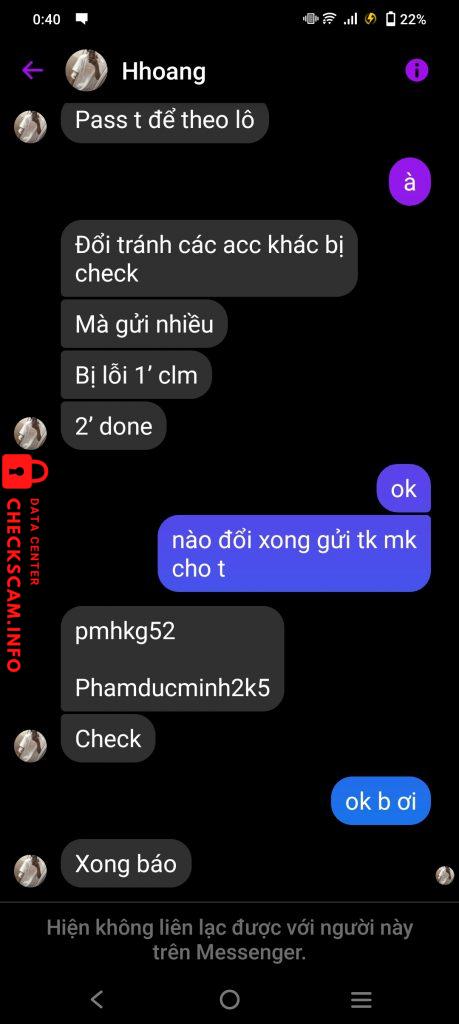 Ebidensya laban sa Vu Huy Hoang