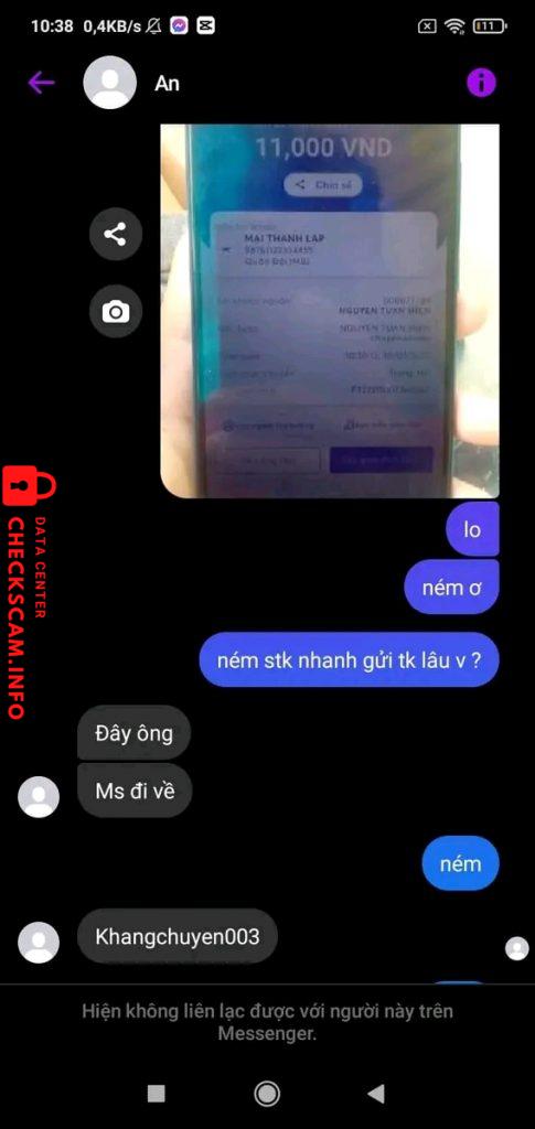 ဆန့်ကျင်သက်သေ Mai Thanh Lap