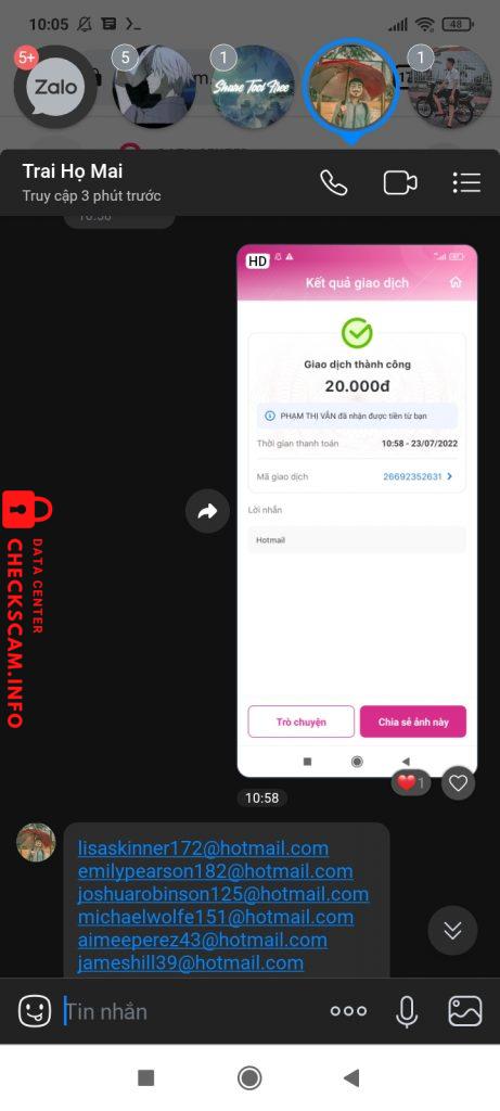 ဆန့်ကျင်သက်သေ TRAI HỌ MAI