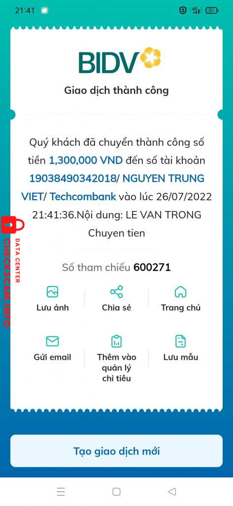 Ebidensya laban sa Nguyễn văn việt