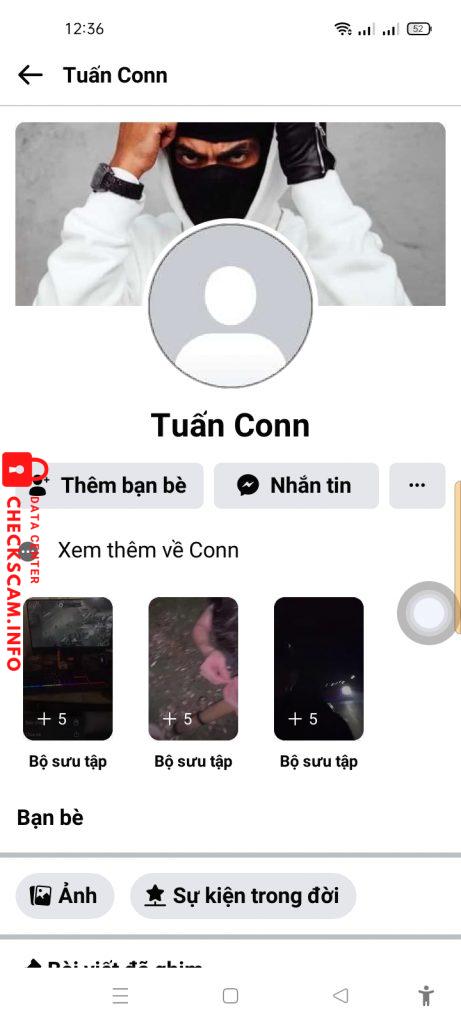 Preuves contre Tuấn Conn