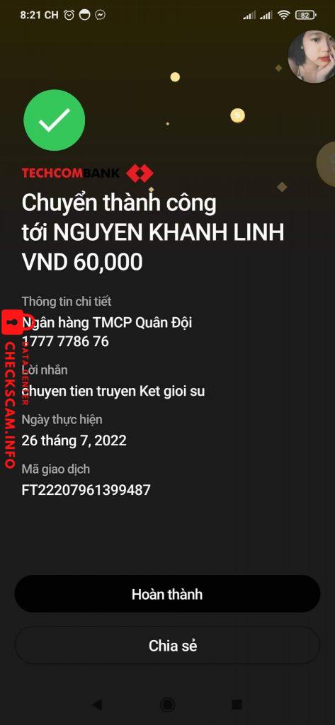 Ebidensya laban sa NGUYEN KHANH LINH