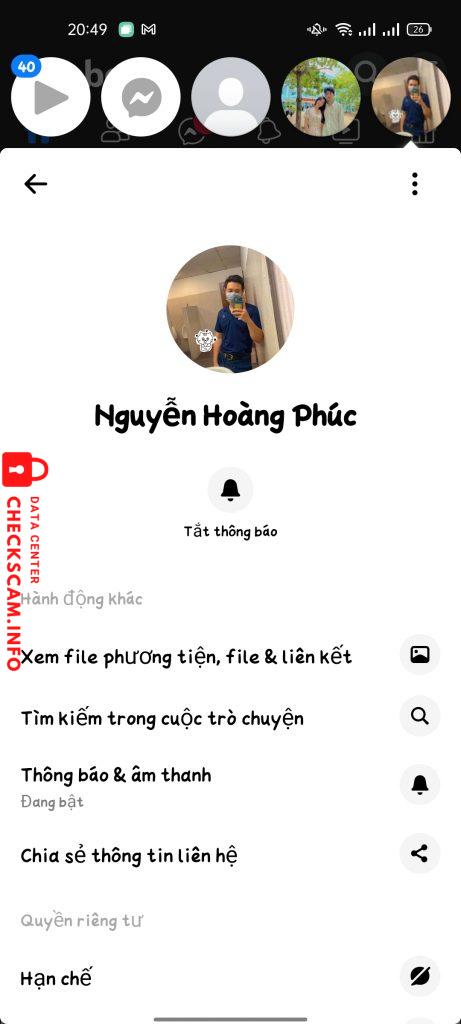Ebidensya laban sa NGUYEN PHAN HOANG PHUC