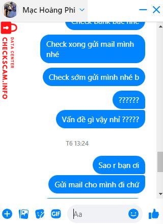 Доказательства против HUYNH NGOC SANG