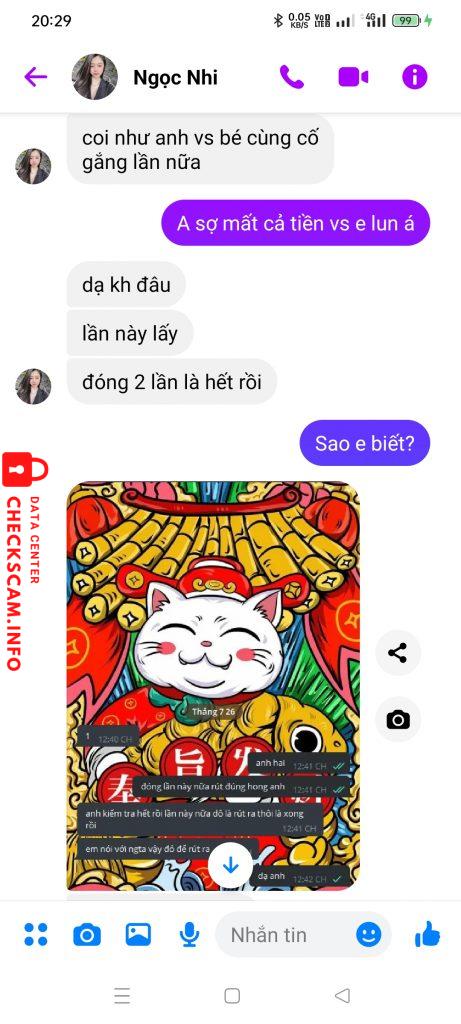 Доказательства против Lô thị duyên