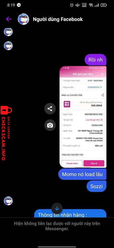 Ebidensya laban sa NGUYEN NGOC DUC