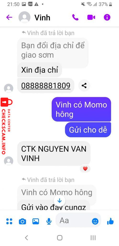 Ebidensya laban sa Nguyen Van Vinh