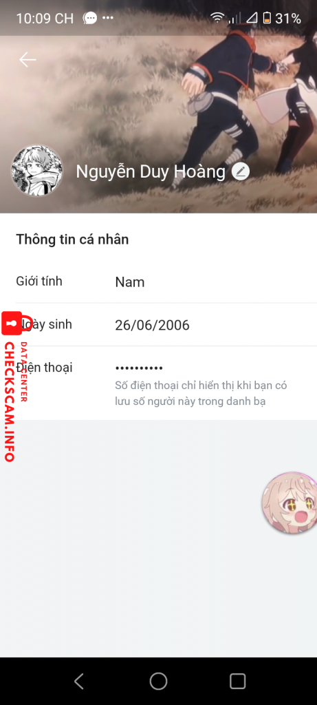 针对的证据 Nguyen Duy Hoang