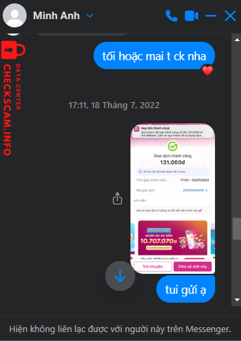 针对的证据 Nt Yến Nhi