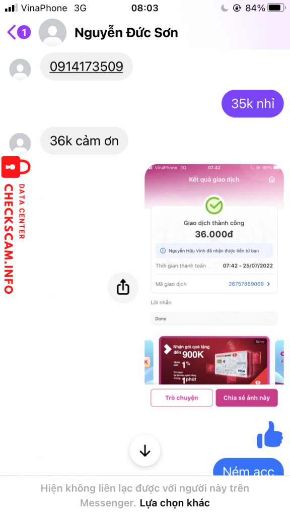Ebidensya laban sa Nguyễn Đức Sơn