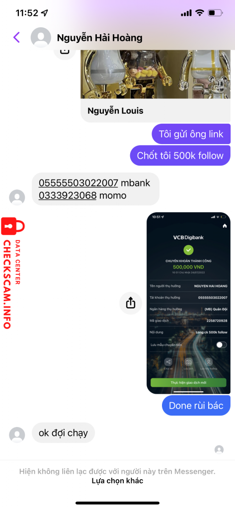 针对的证据 NGUYEN HAI HOANG