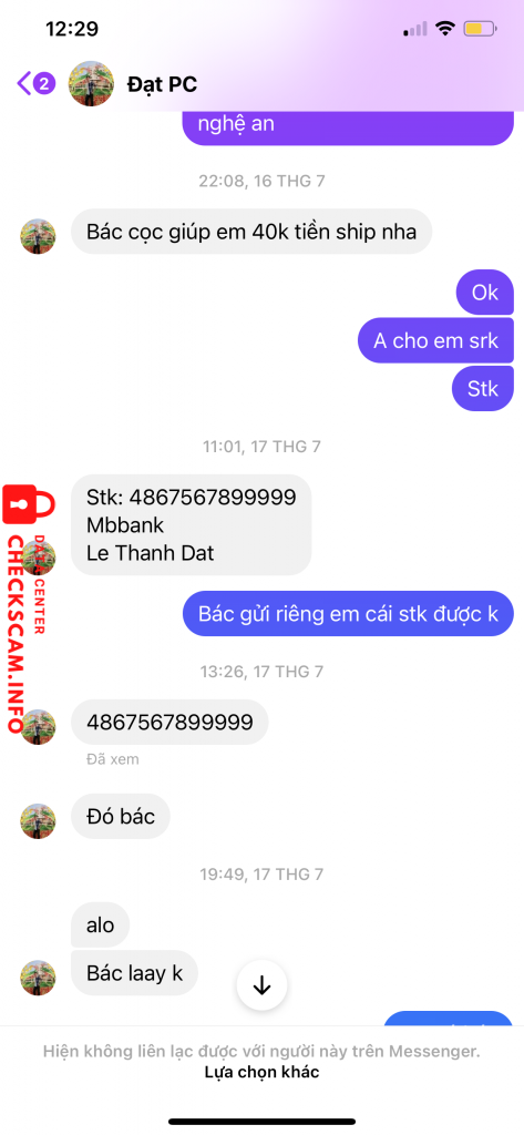 Ebidensya laban sa Đạt pc