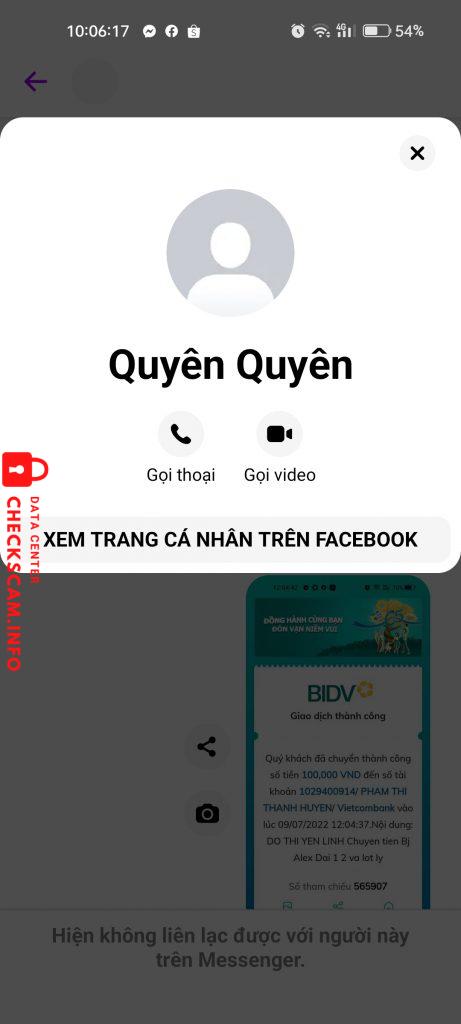 针对的证据 Phạm Thị Thanh Huyền