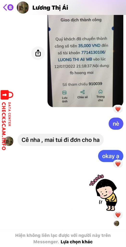 Ebidensya laban sa Lương thị ái