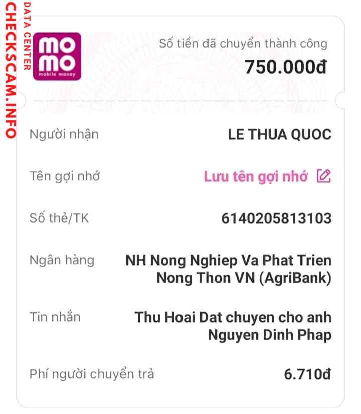 Ebidensya laban sa LE THUA QUOC