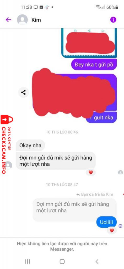 Ebidensya laban sa Nguyễn Thị Thu chang