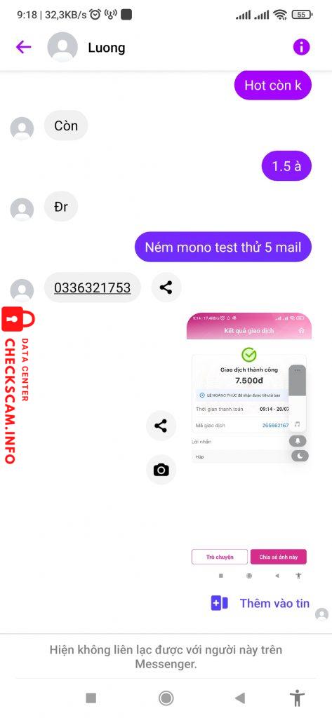 Ebidensya laban sa Lê Hoàng Phúc