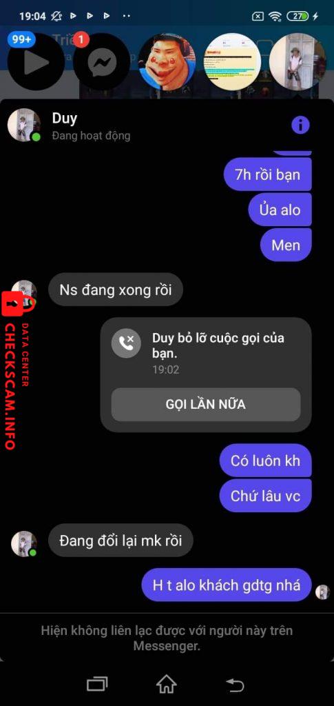 Ebidensya laban sa Trần văn Duy