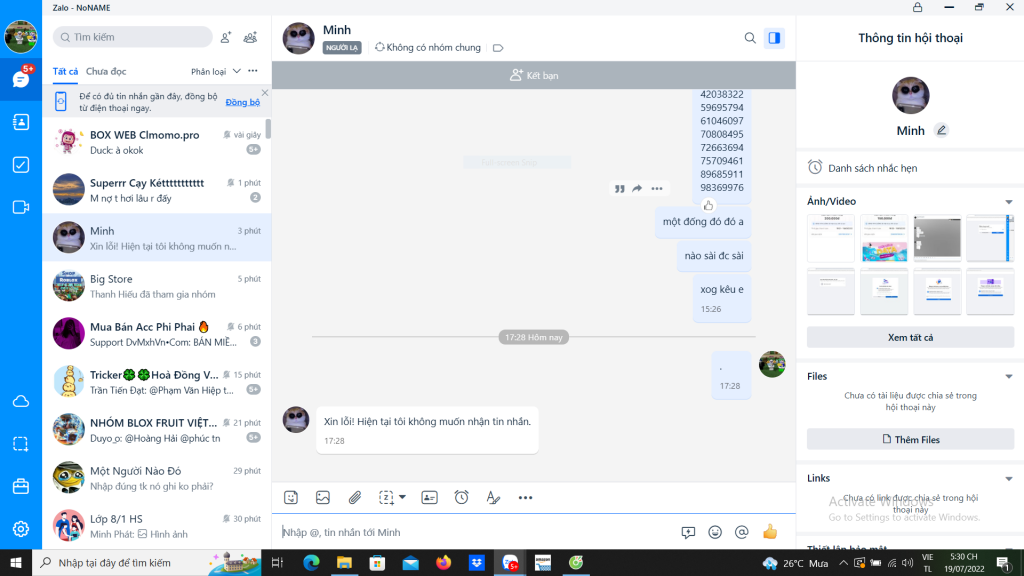 Ebidensya laban sa ĐẶNG VĂN CƯỜNG
