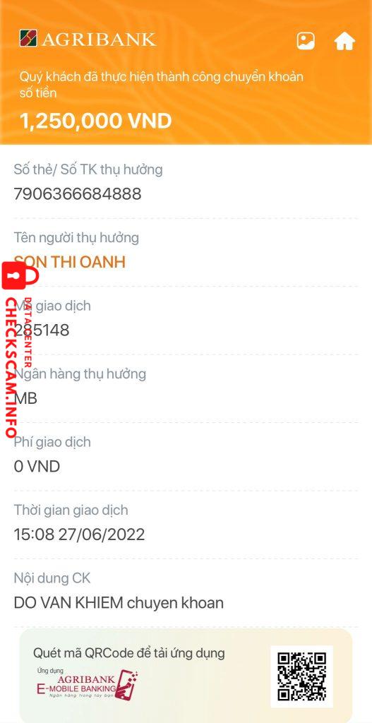 Ebidensya laban sa son thi oanh