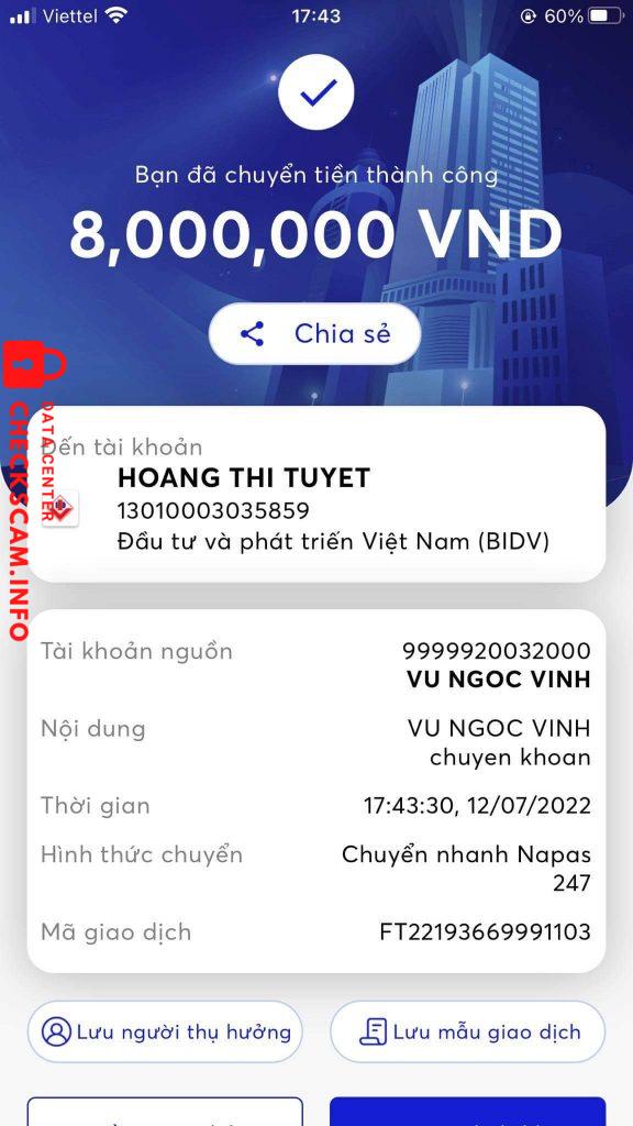 Ebidensya laban sa Hoang thi tuyet