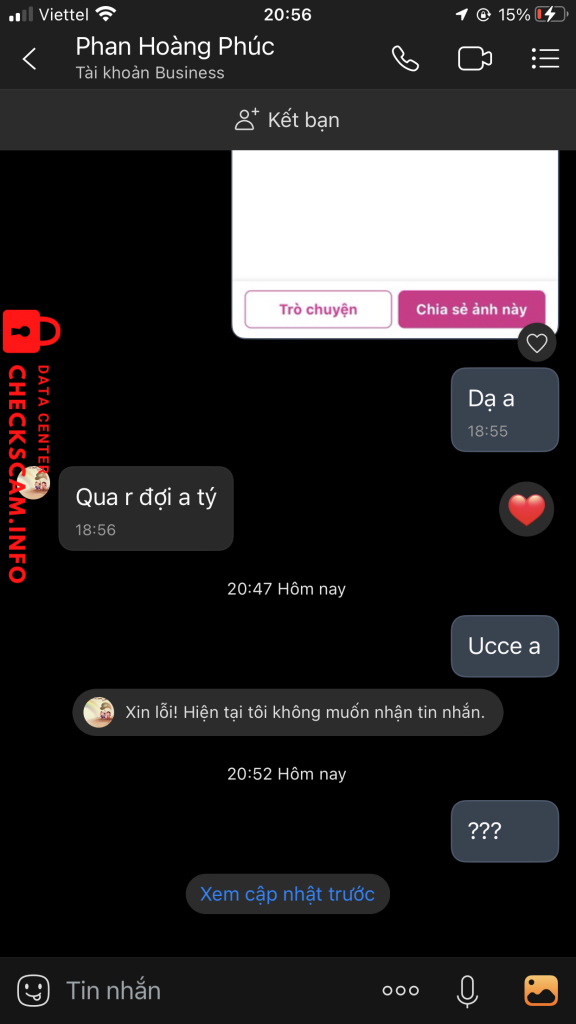 Preuves contre Phan Hoàng Phúc