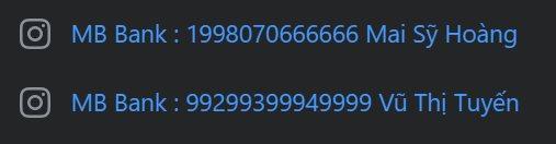Preuves contre Vũ Thị Tuyến