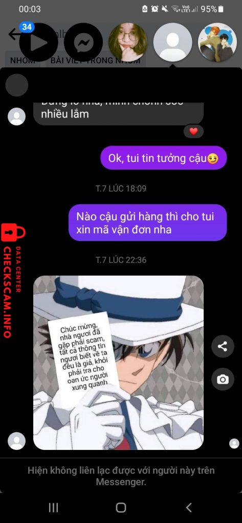 Bewijs tegen CAO NGUYEN KHANH VY