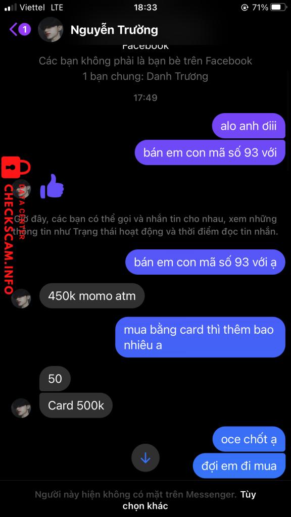 Bewijs tegen Nguyễn Hữu Trường