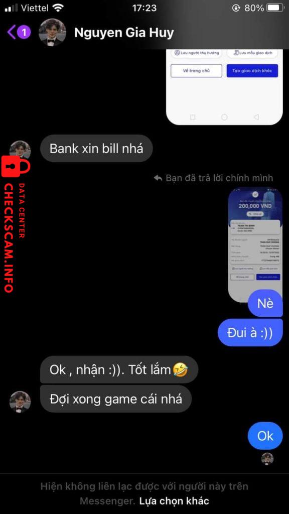 Ebidensya laban sa Tran Thi Binh