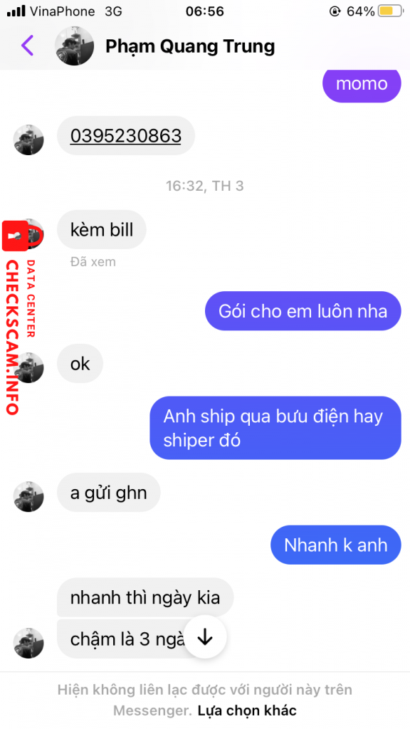 Preuves contre Phạm Quang trung