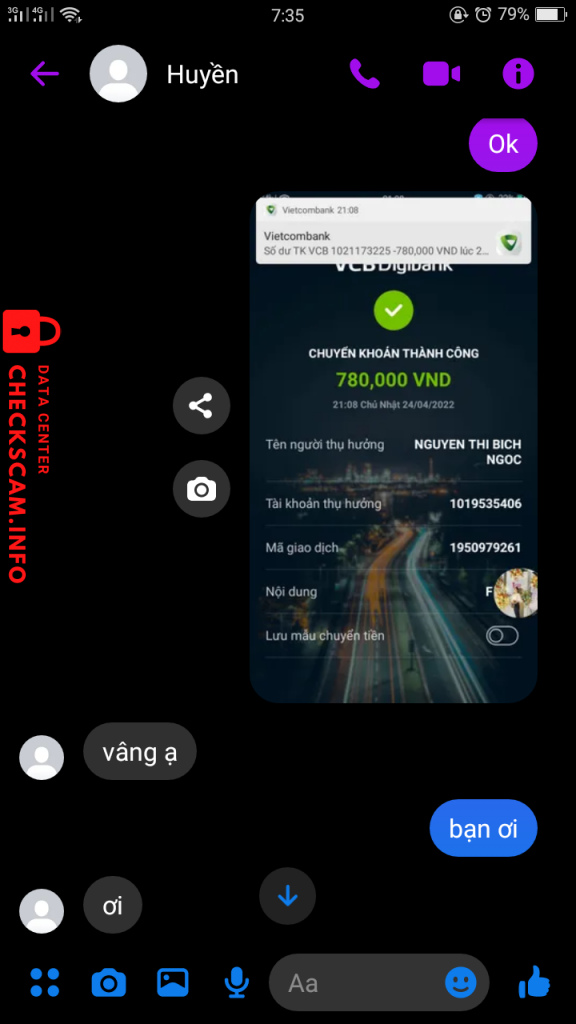 Ebidensya laban sa NGUYỄN THỊ BÍCH NGỌC