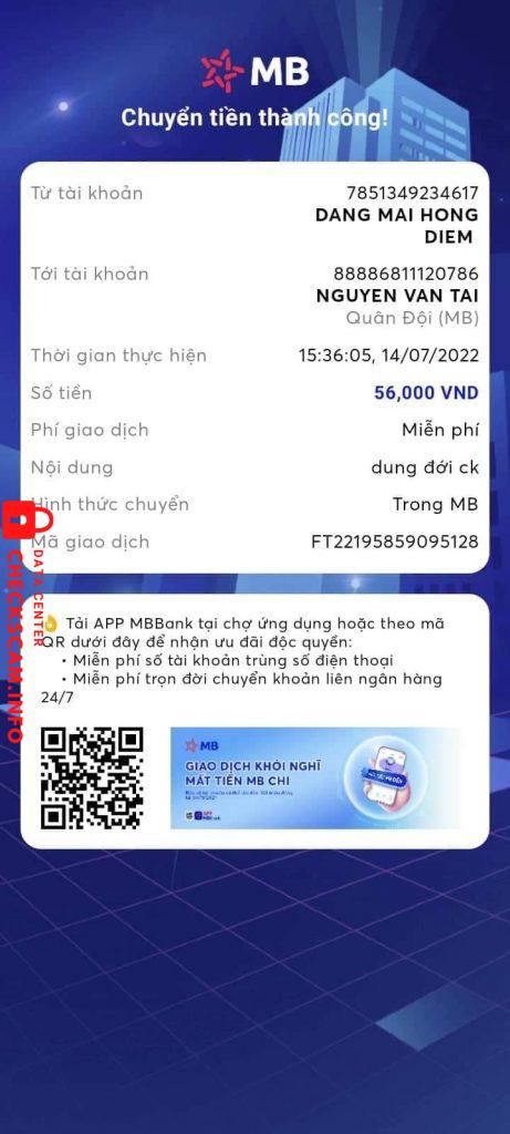 Bewijs tegen NGUYEN VAN TAI