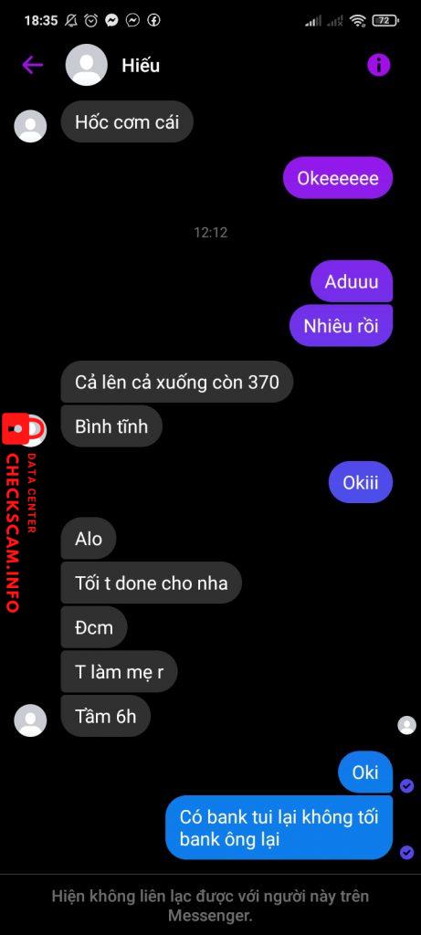 Preuves contre Nguyễn Quốc Hiếu