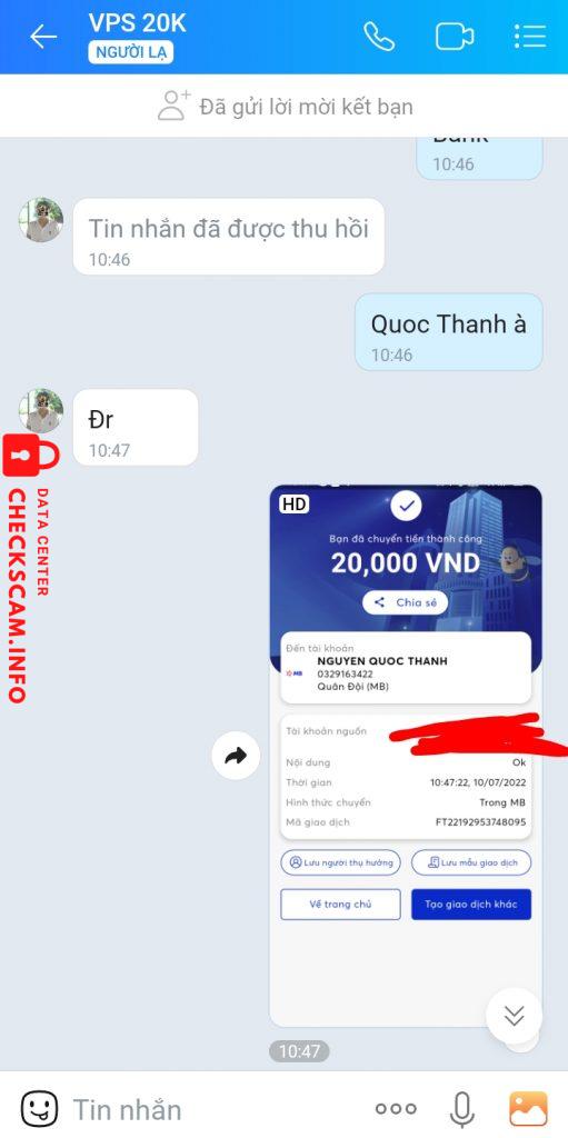 Ebidensya laban sa NGUYEN QUOC THANH